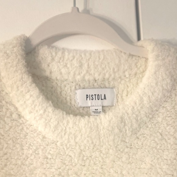 Pistola Alpine Cozy Crew Neck Sweater in Ivory - Picture 5 of 5